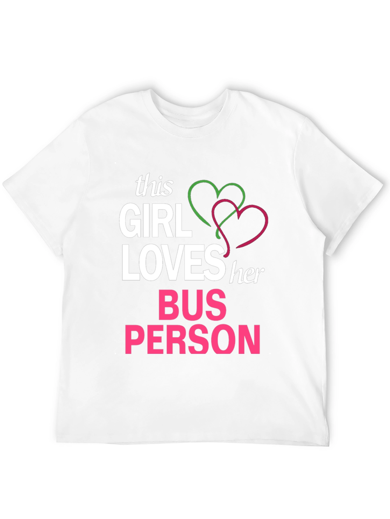 Bus Person Love Graphic Tee