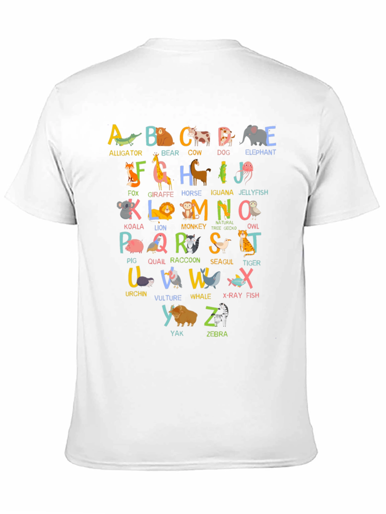 Animal Alphabet T-Shirt - Educational ABCs