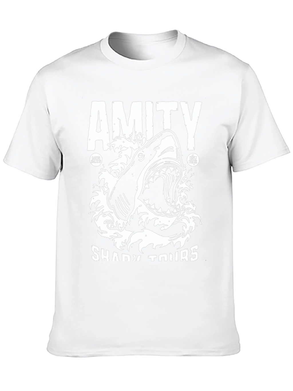Amity Shady Tours Shark Graphic T-Shirt