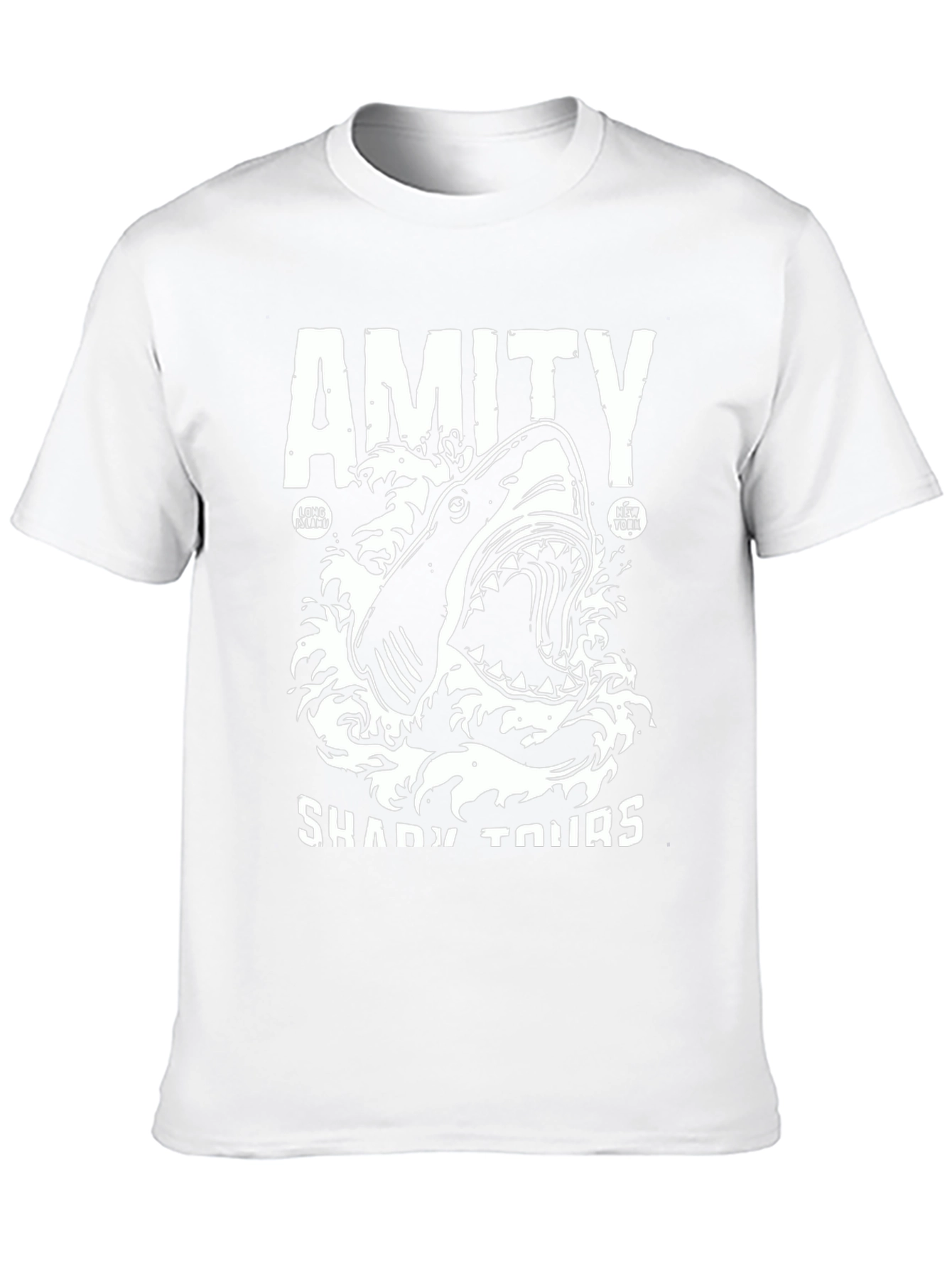 Amity Shady Tours Shark Graphic T-Shirt