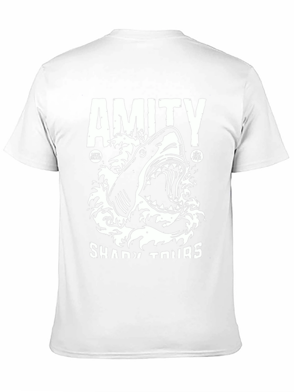 Amity Shady Tours Shark Graphic T-Shirt