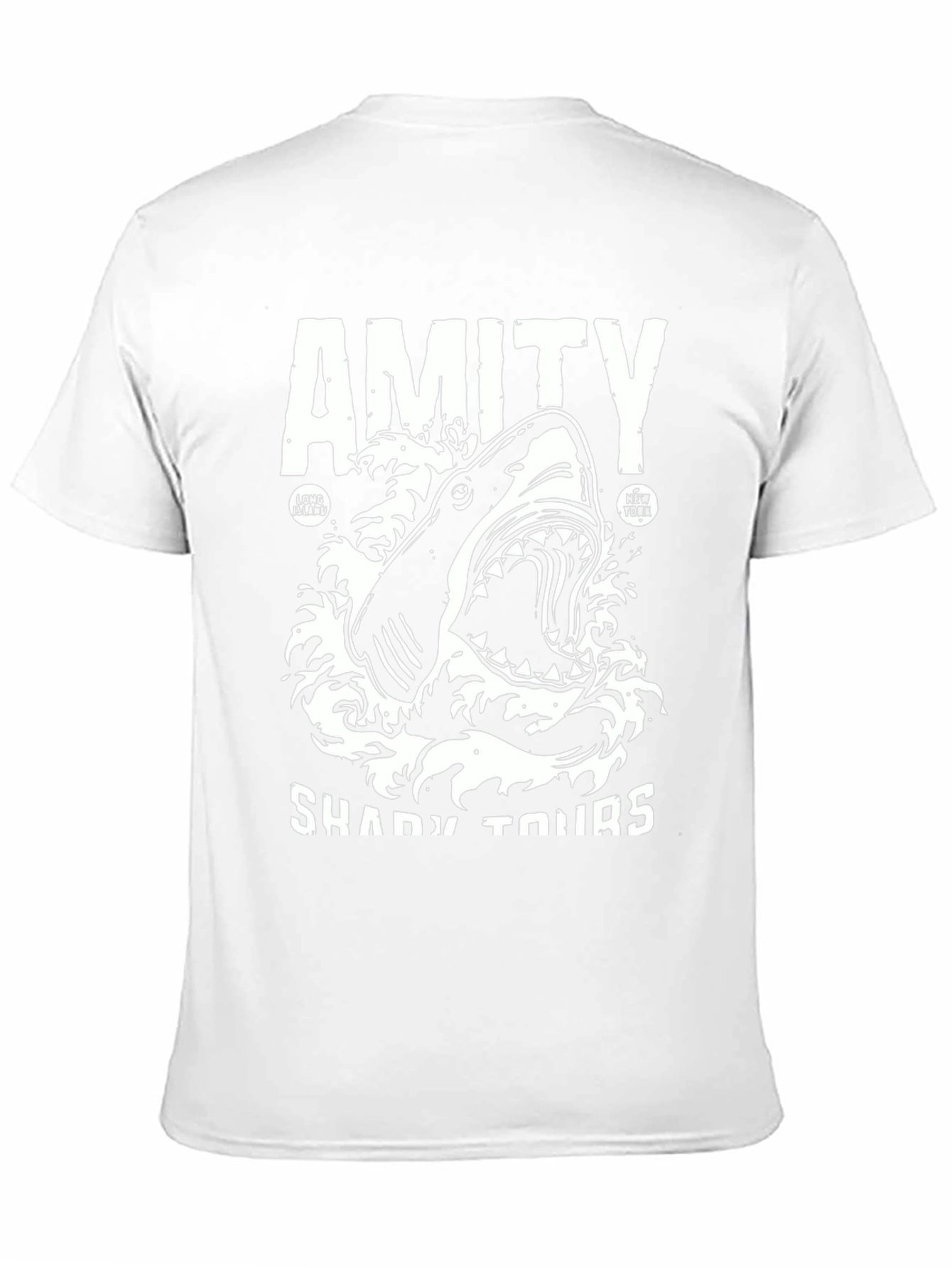 Amity Shady Tours Shark Graphic T-Shirt