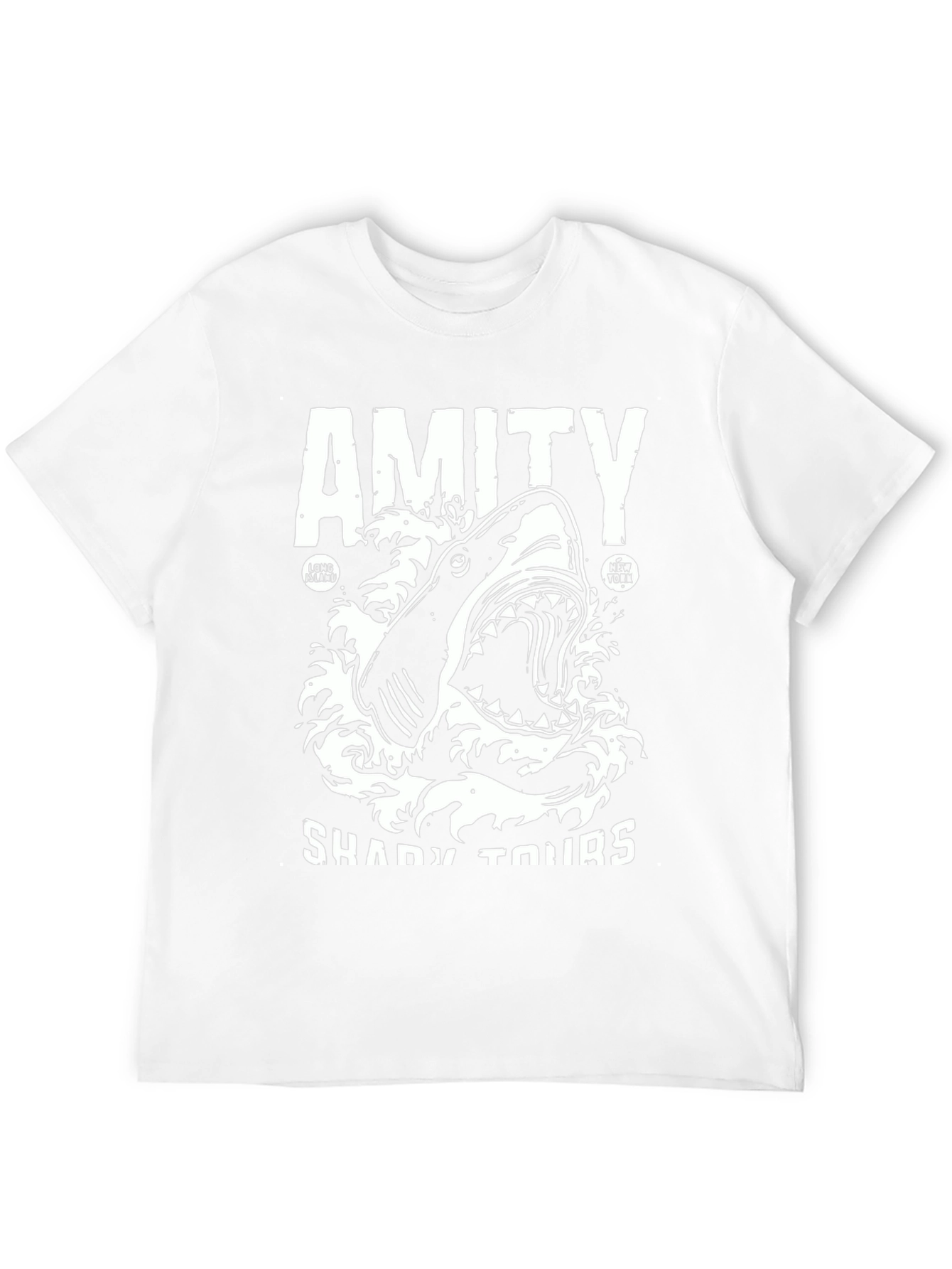 Amity Shady Tours Shark Graphic T-Shirt