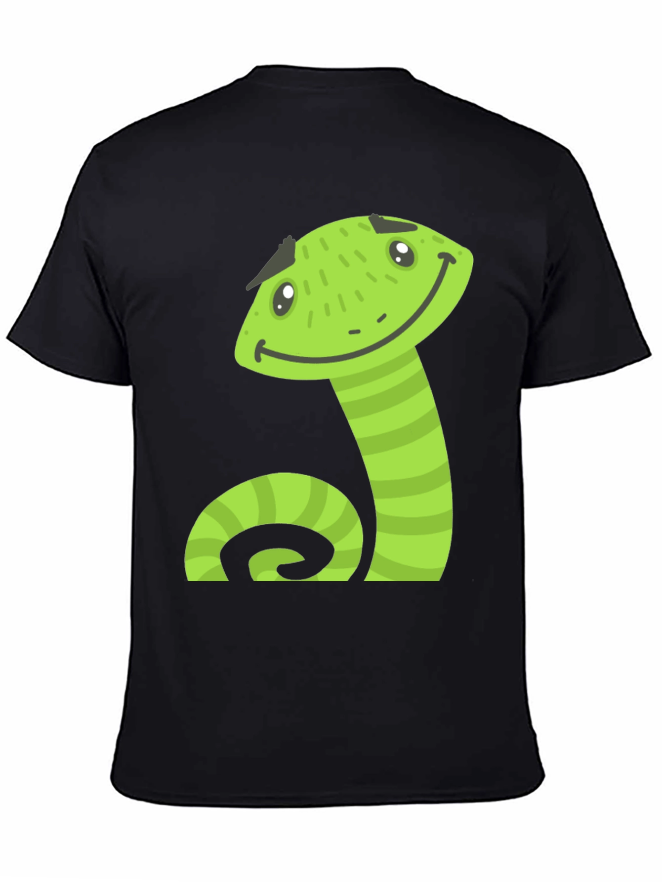 Cartoon Snake Graphic Tee - Cool & Comfortable!