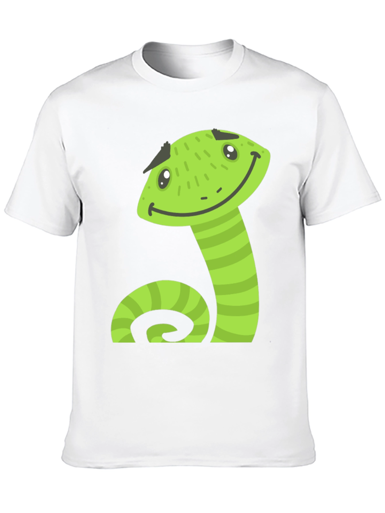Cartoon Snake Graphic Tee - Cool & Comfortable!
