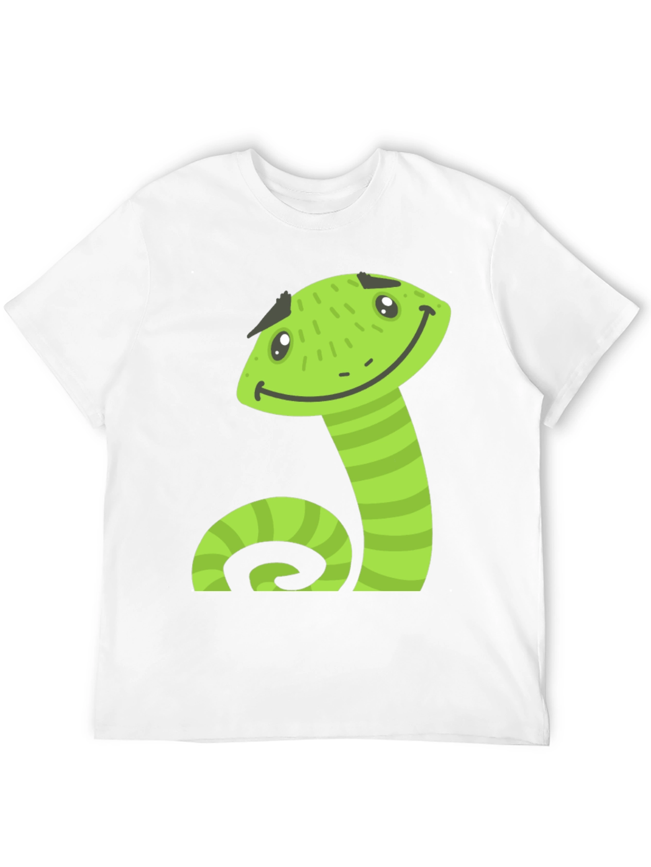 Cartoon Snake Graphic Tee - Cool & Comfortable!
