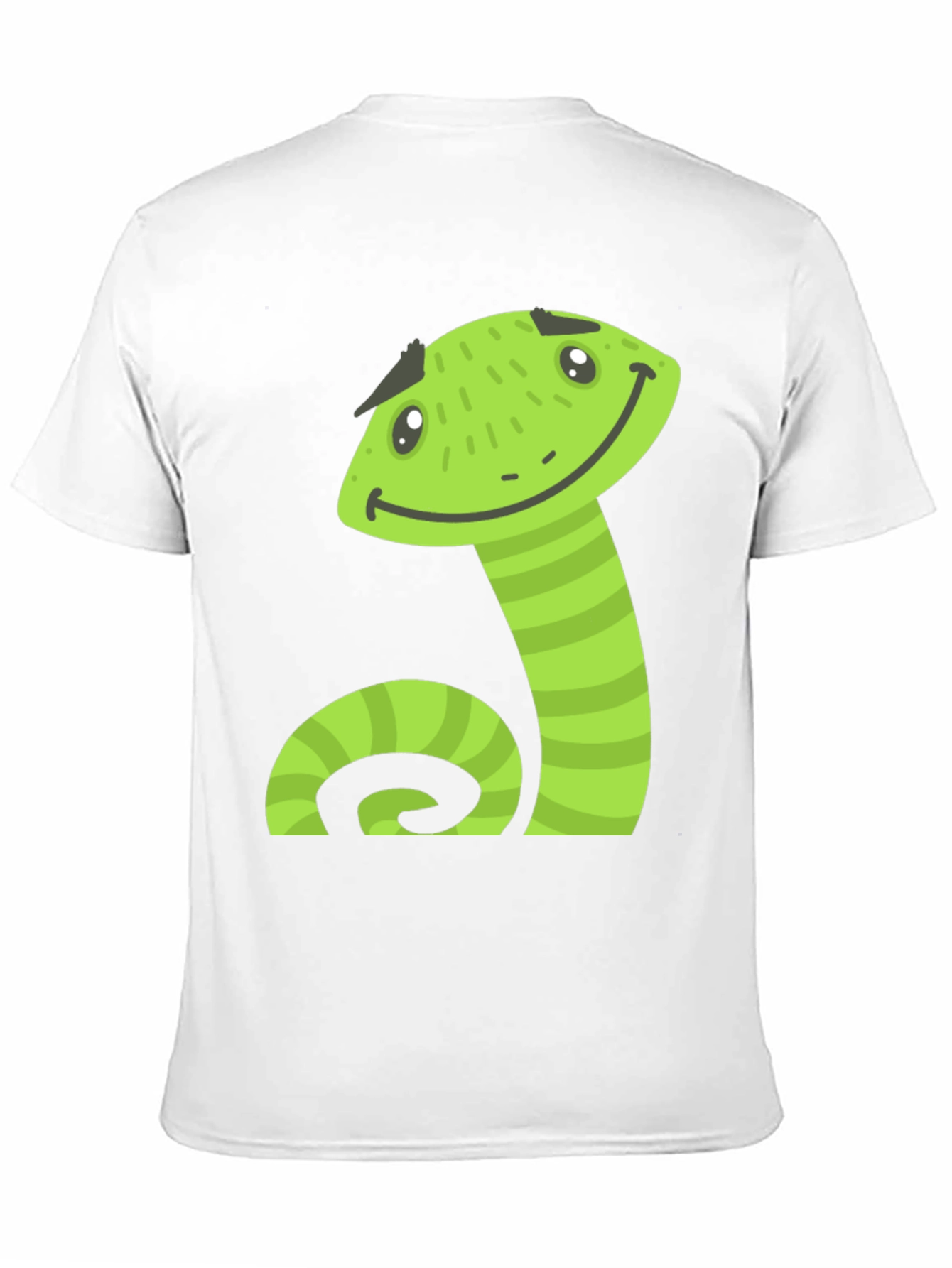 Cartoon Snake Graphic Tee - Cool & Comfortable!