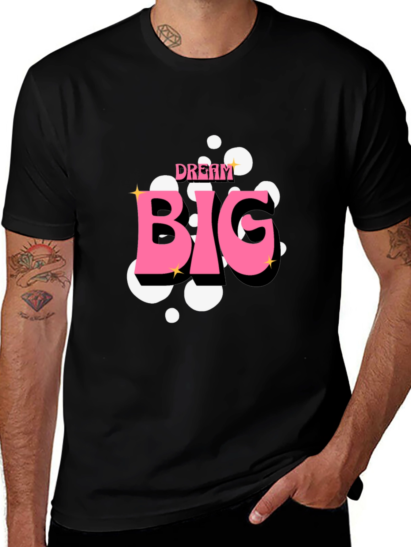 Dream Big Black T-Shirt