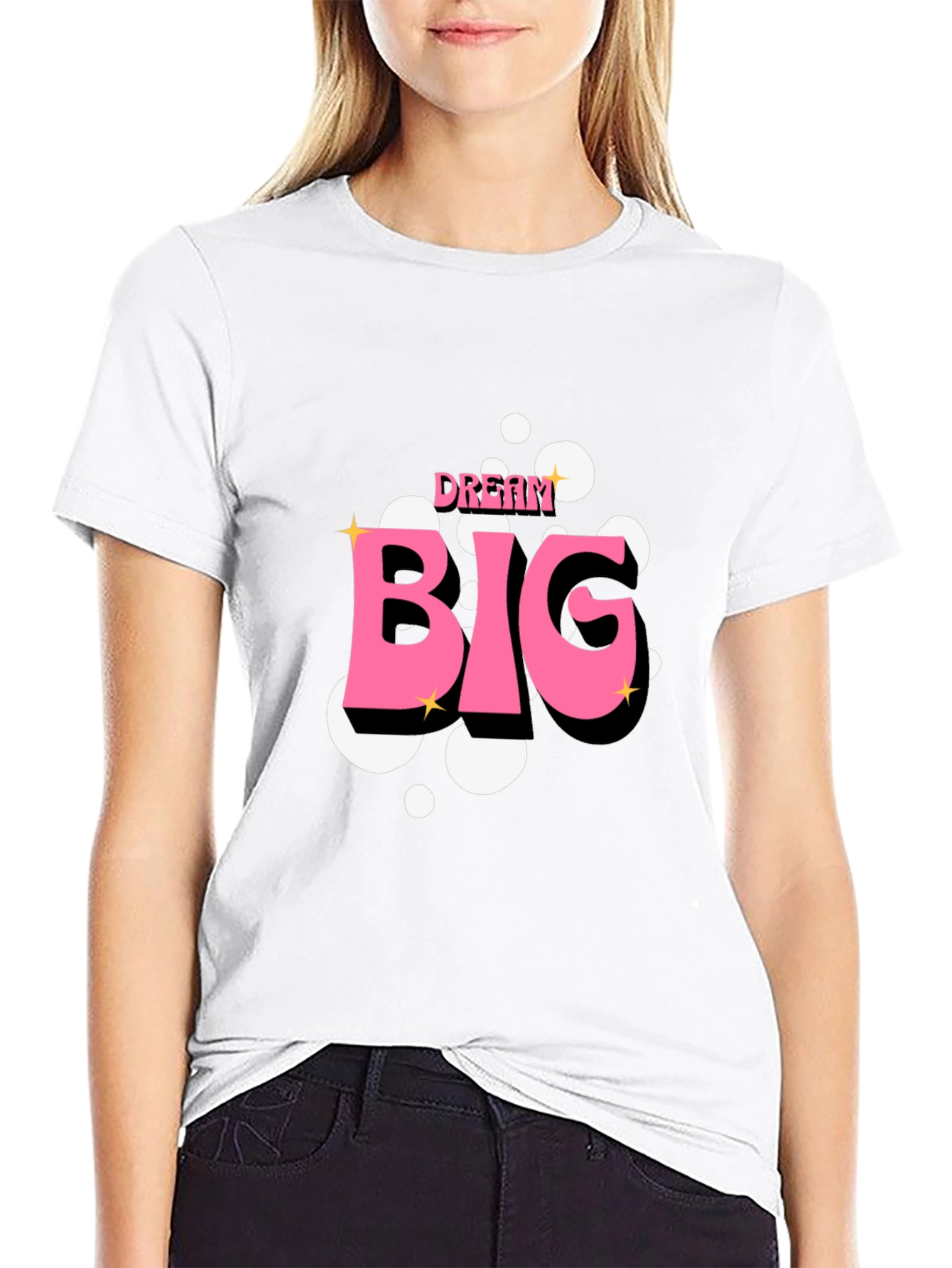 Dream Big Black T-Shirt