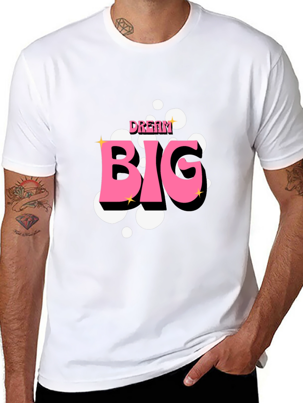 Dream Big Black T-Shirt