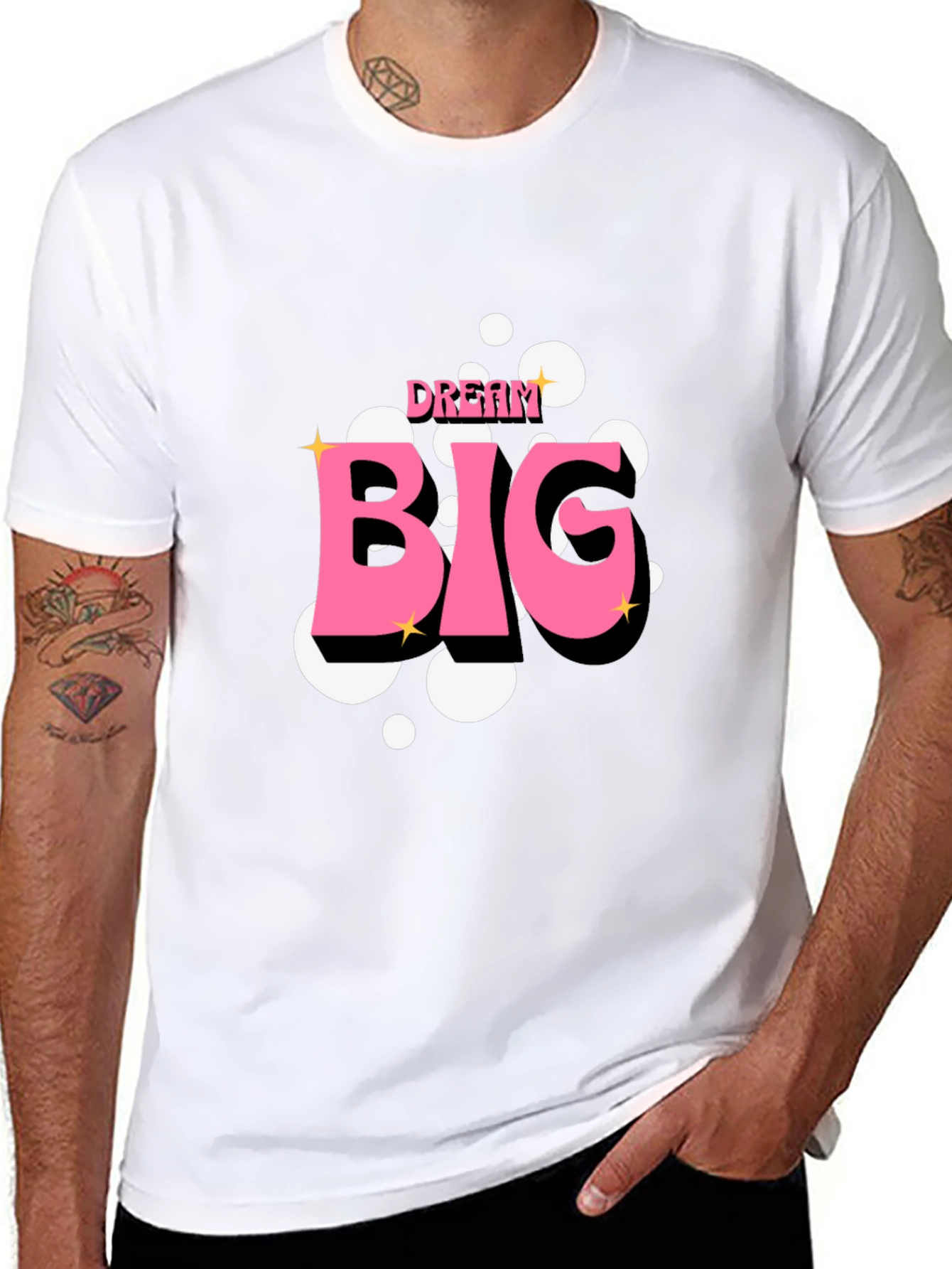 Dream Big Black T-Shirt