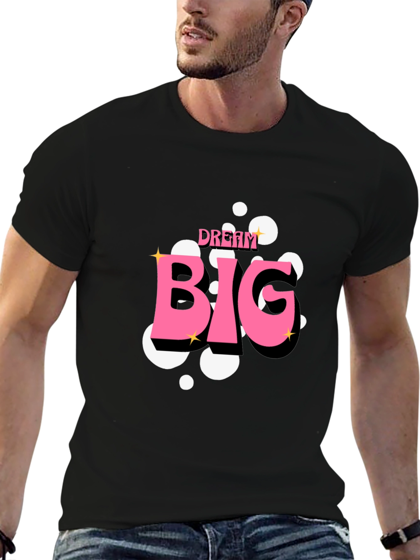 Dream Big Black T-Shirt