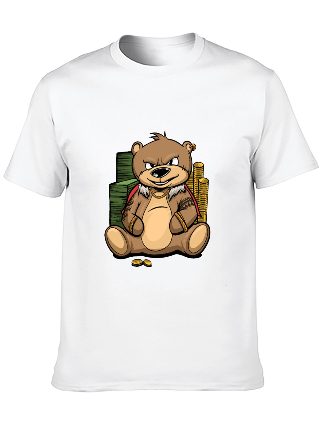 Cartoon Bear Graphic Tee