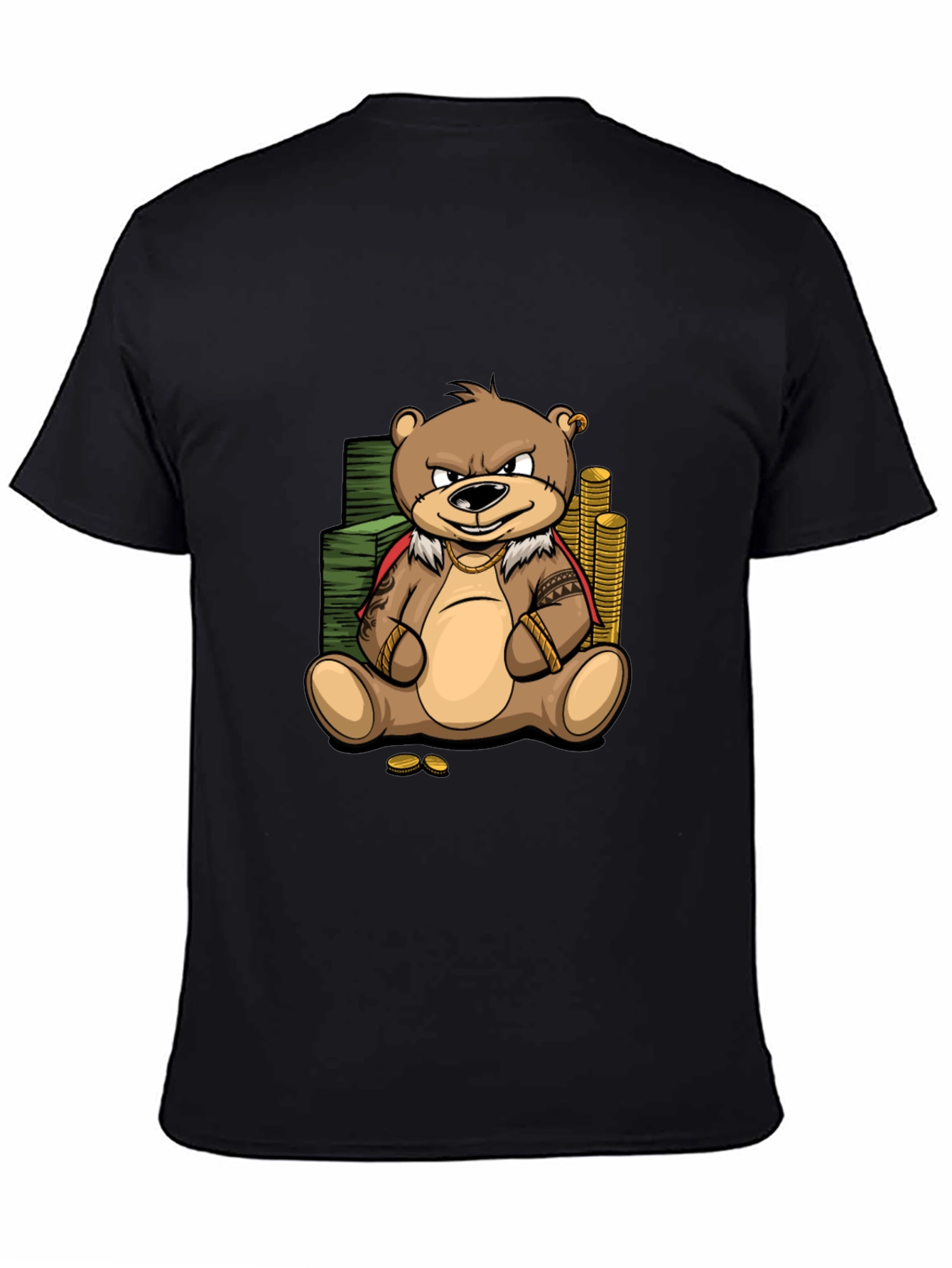 Cartoon Bear Graphic Tee
