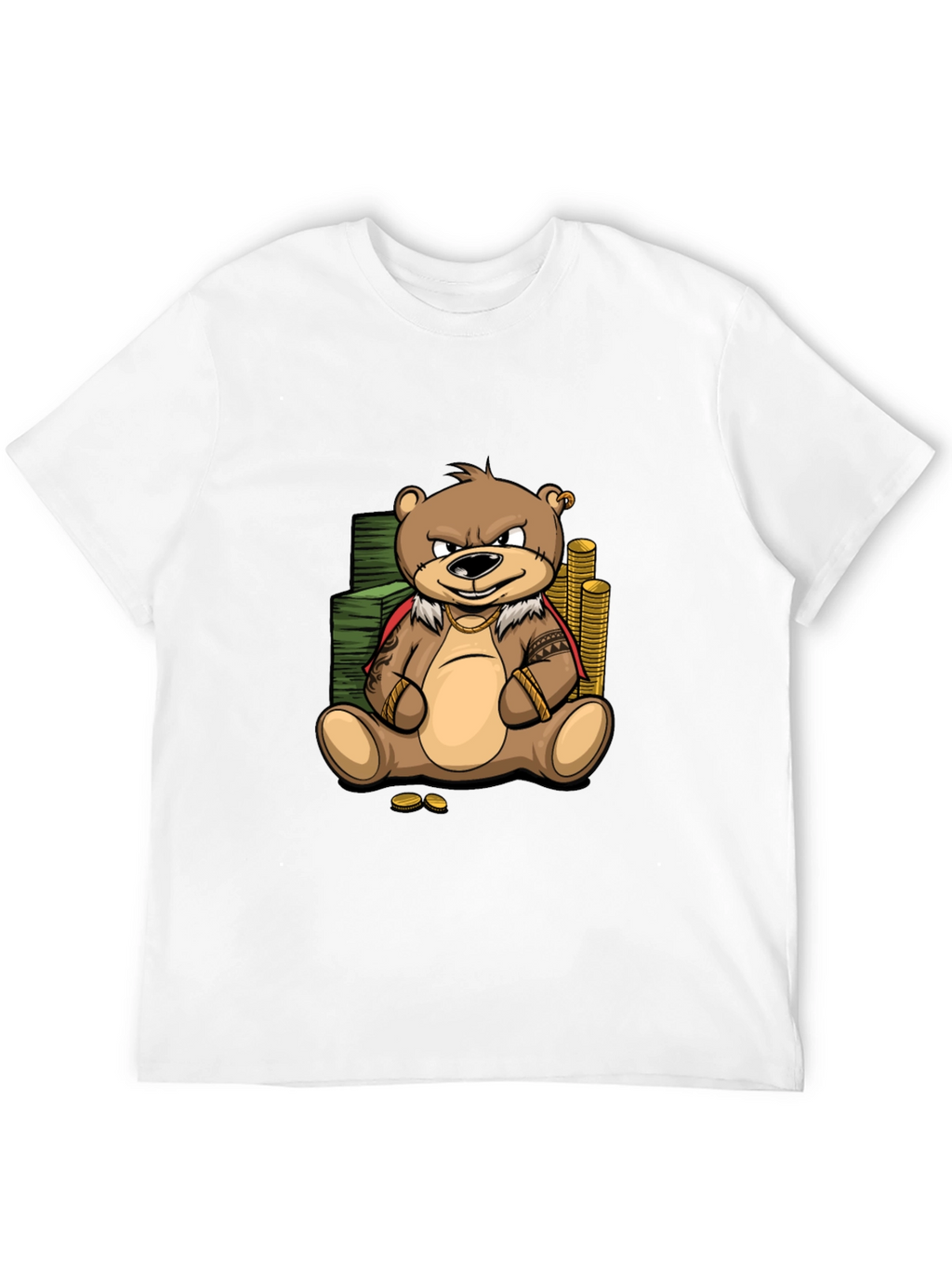 Cartoon Bear Graphic Tee