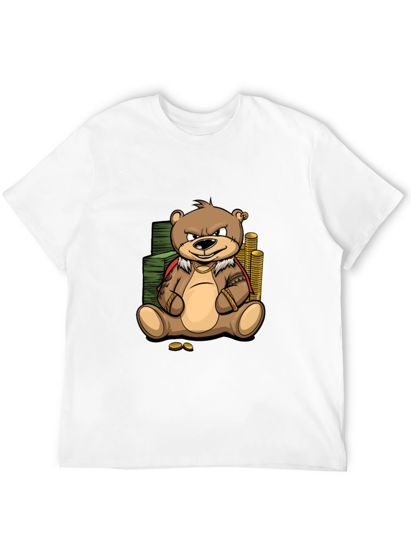 Cartoon Bear Graphic Tee