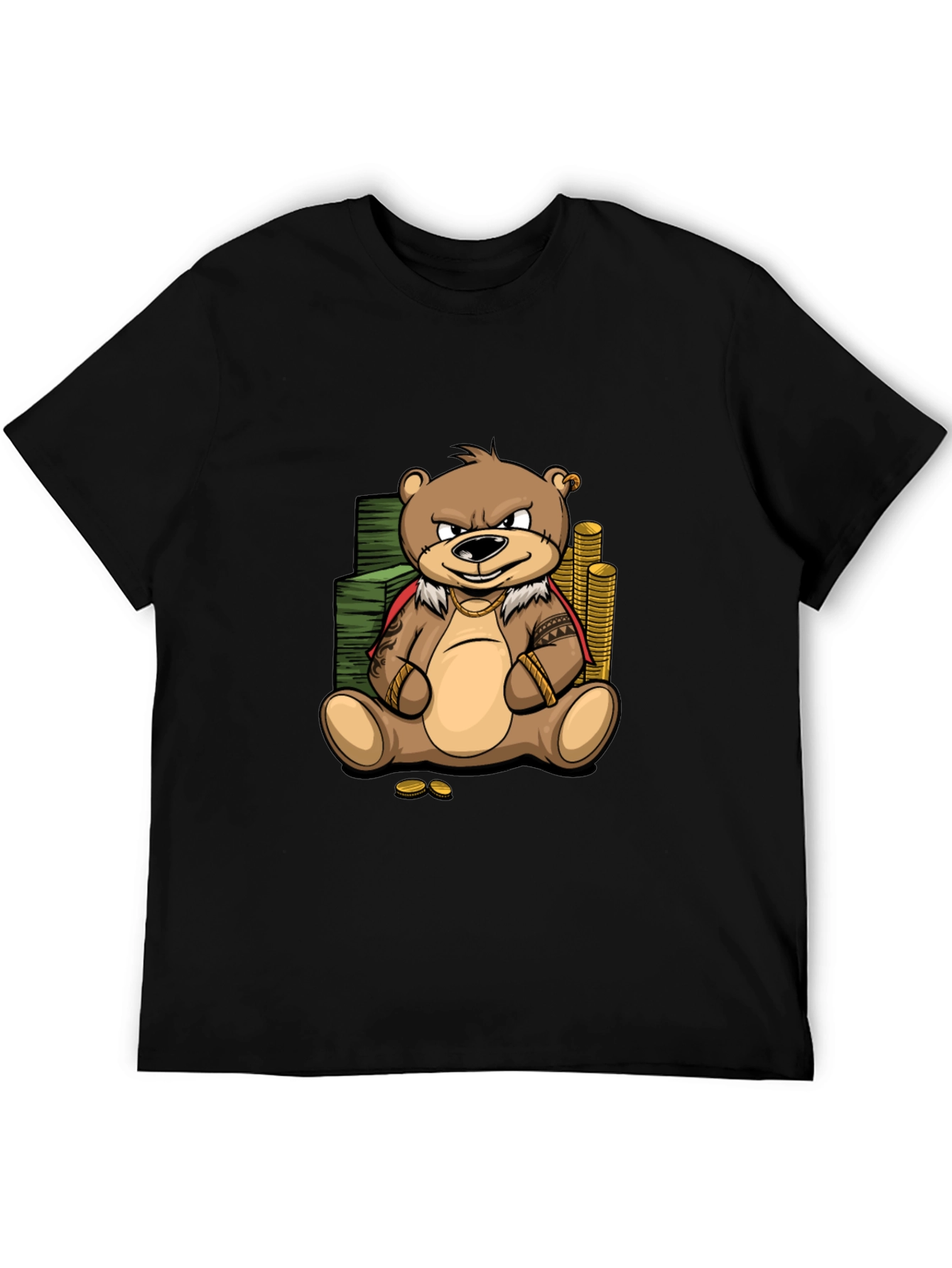 Cartoon Bear Graphic Tee