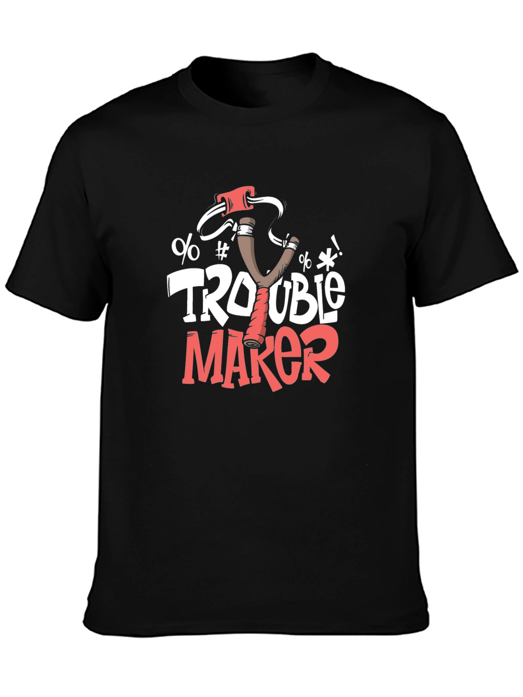 Trouble Maker Slingshot Graphic Tee - Mens