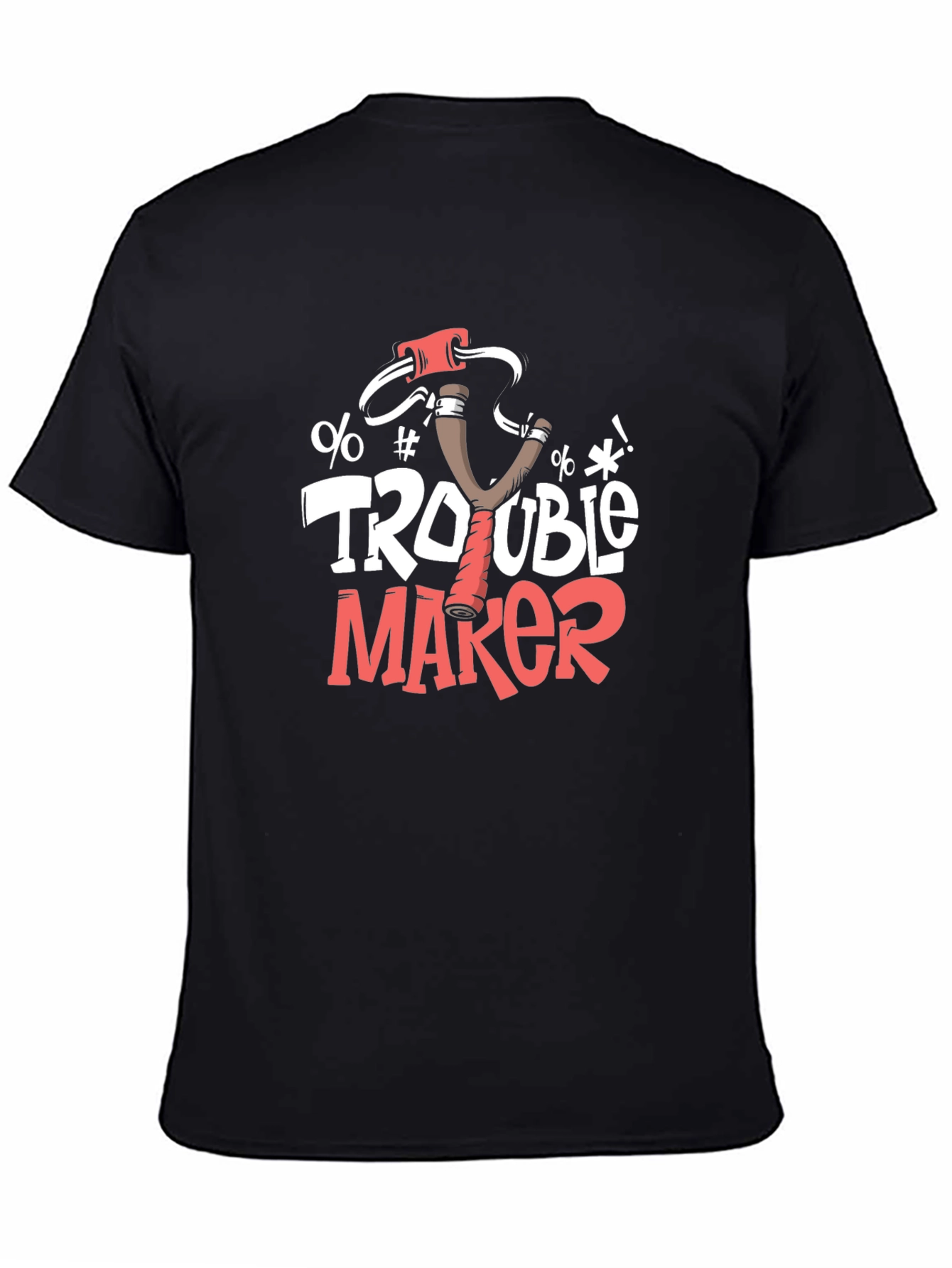 Trouble Maker Slingshot Graphic Tee - Mens