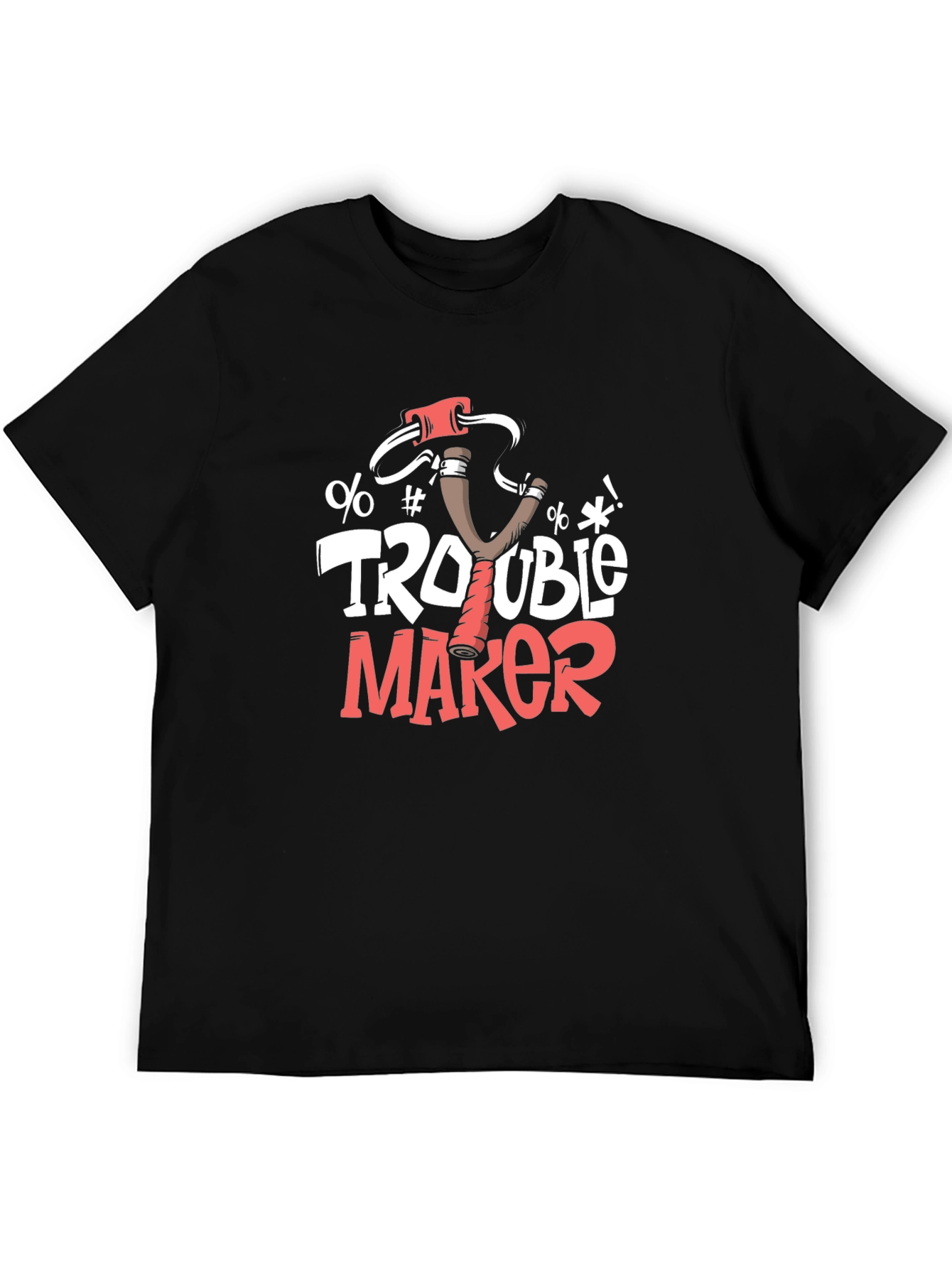 Trouble Maker Slingshot Graphic Tee - Mens