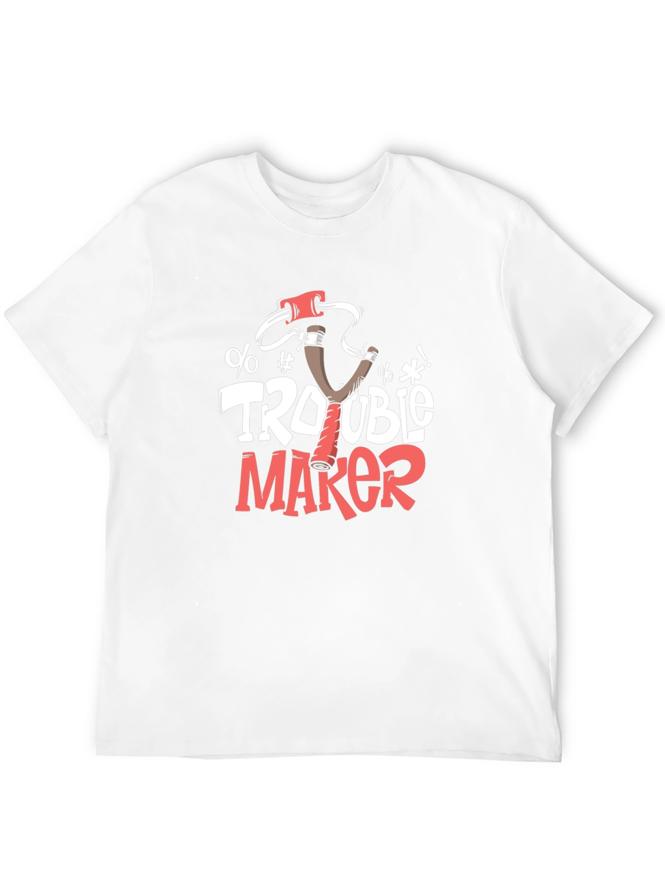 Trouble Maker Slingshot Graphic Tee - Mens