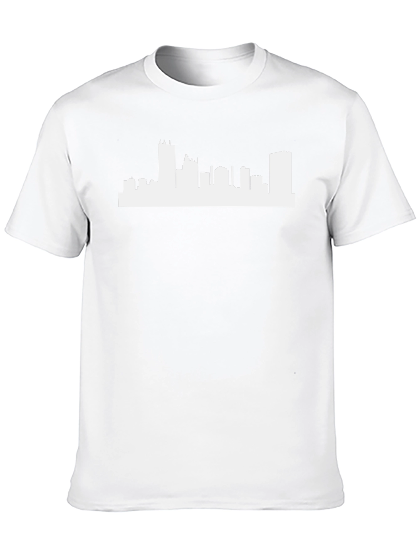 City Skyline T-Shirt - Black Graphic Tee