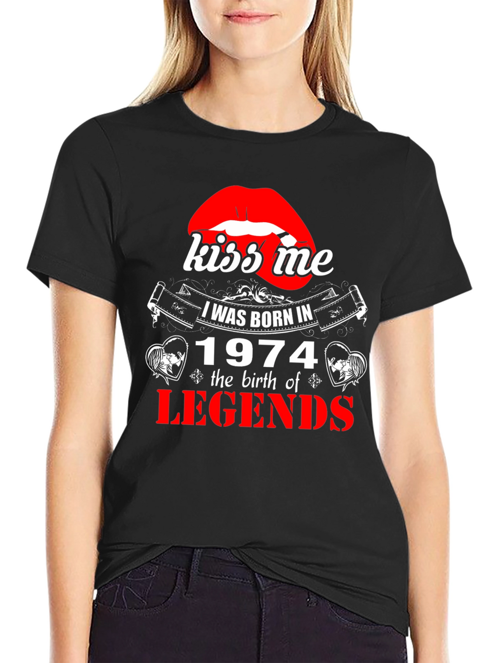 Kiss Me 1974 Legends Graphic T-Shirt