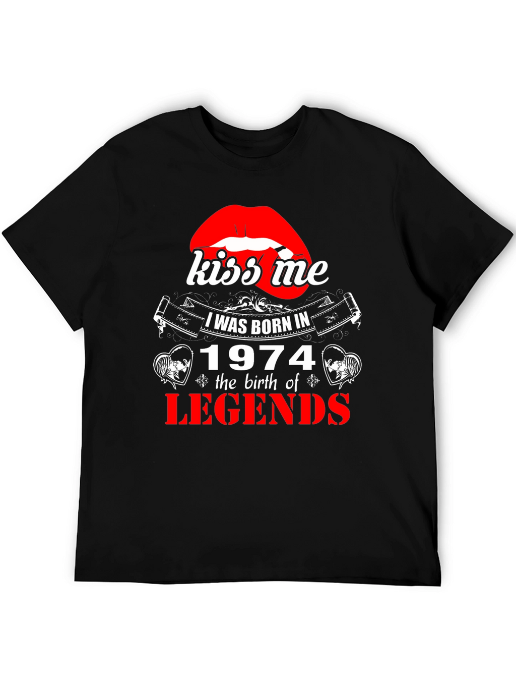 Kiss Me 1974 Legends Graphic T-Shirt