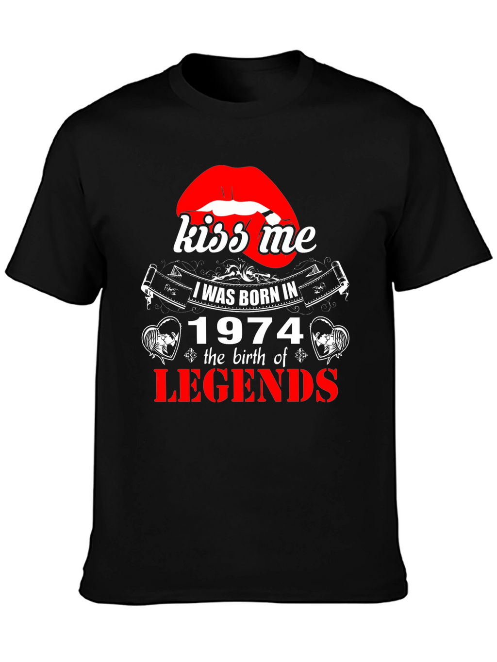 Kiss Me 1974 Legends Graphic T-Shirt