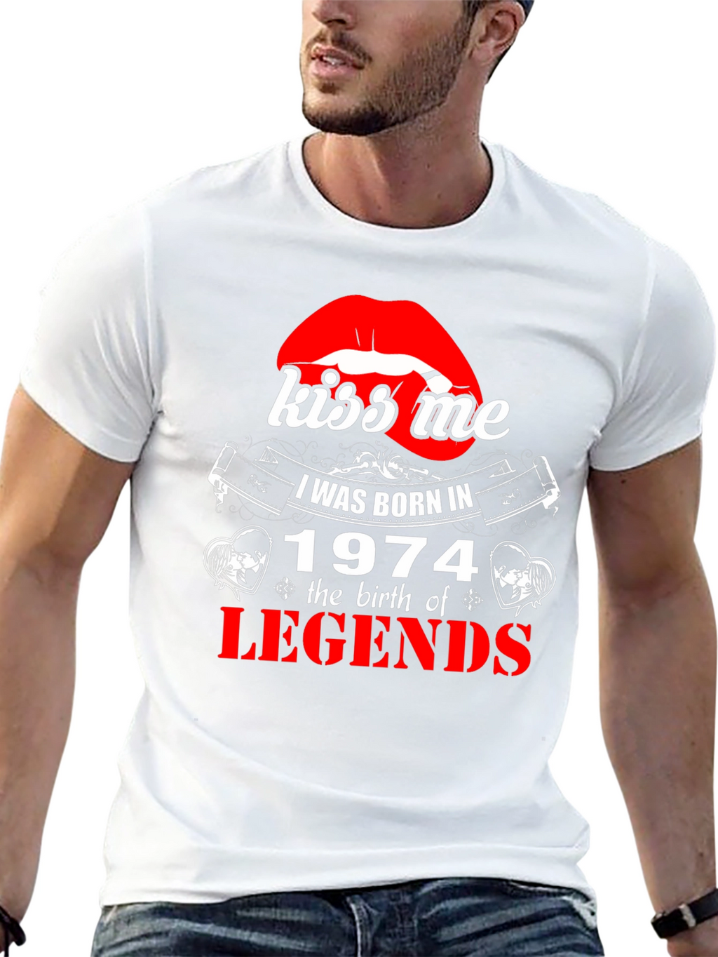 Kiss Me 1974 Legends Graphic T-Shirt