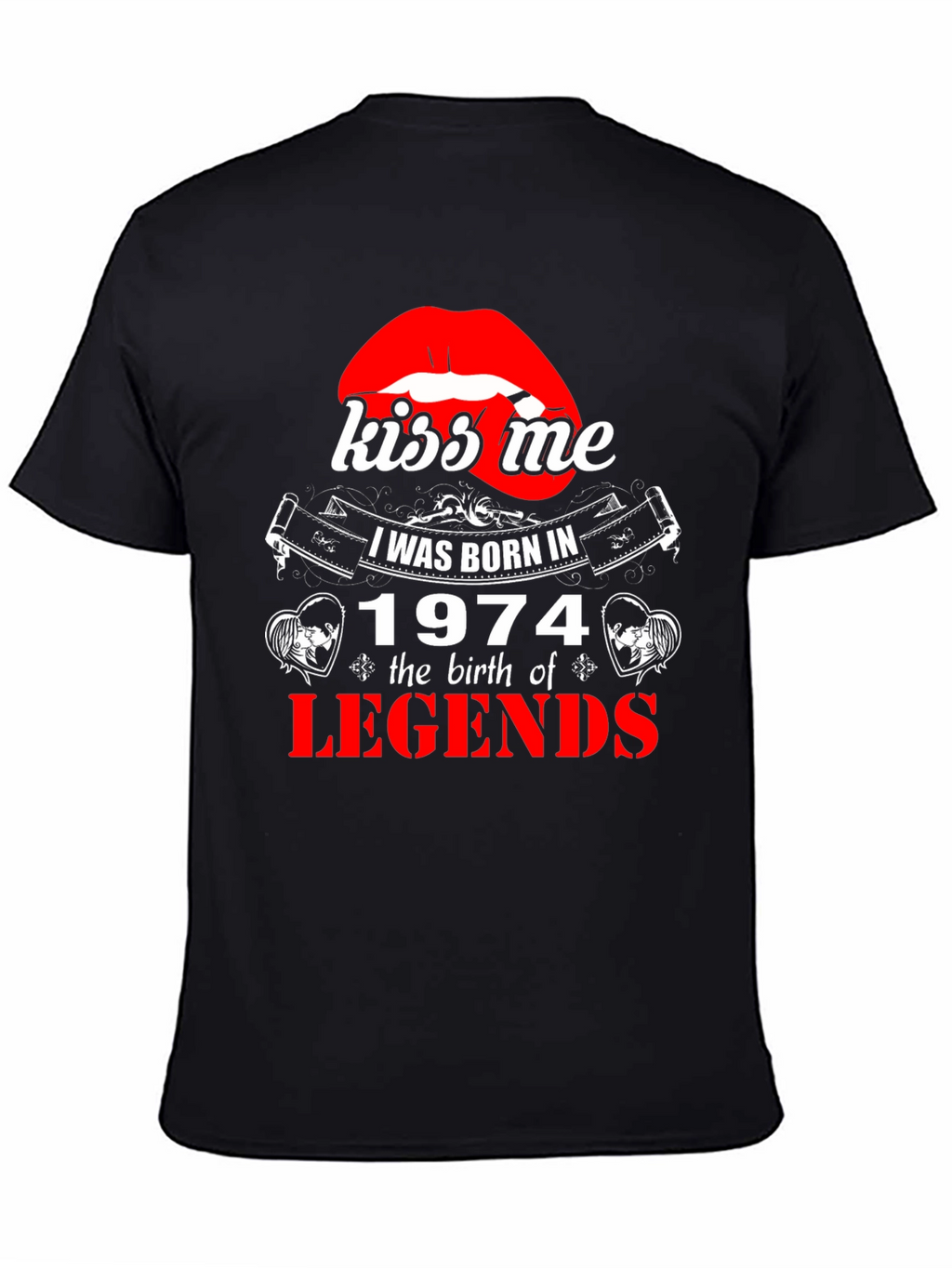 Kiss Me 1974 Legends Graphic T-Shirt