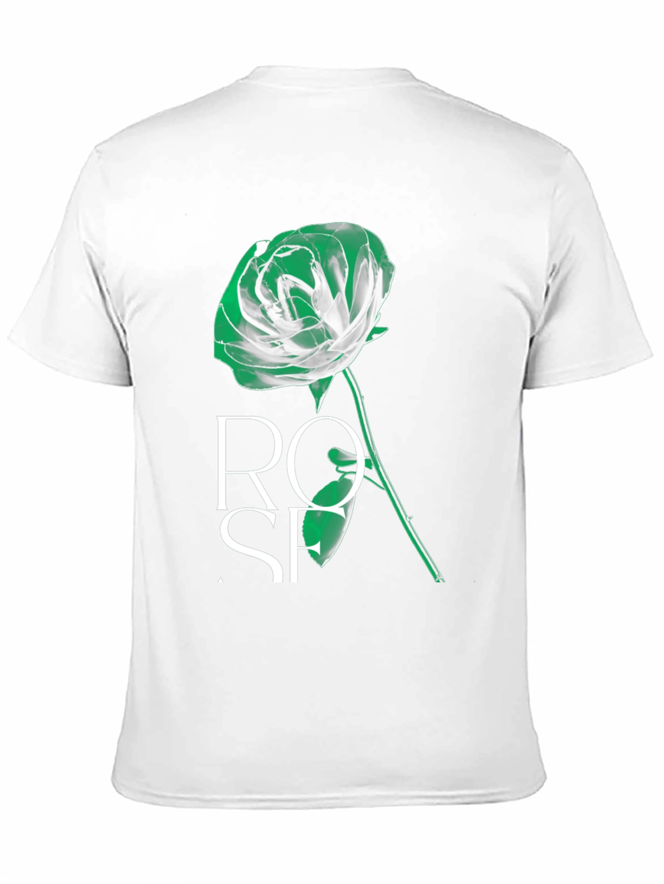Black Rose Graphic Tee - Stylish Mens T-Shirt