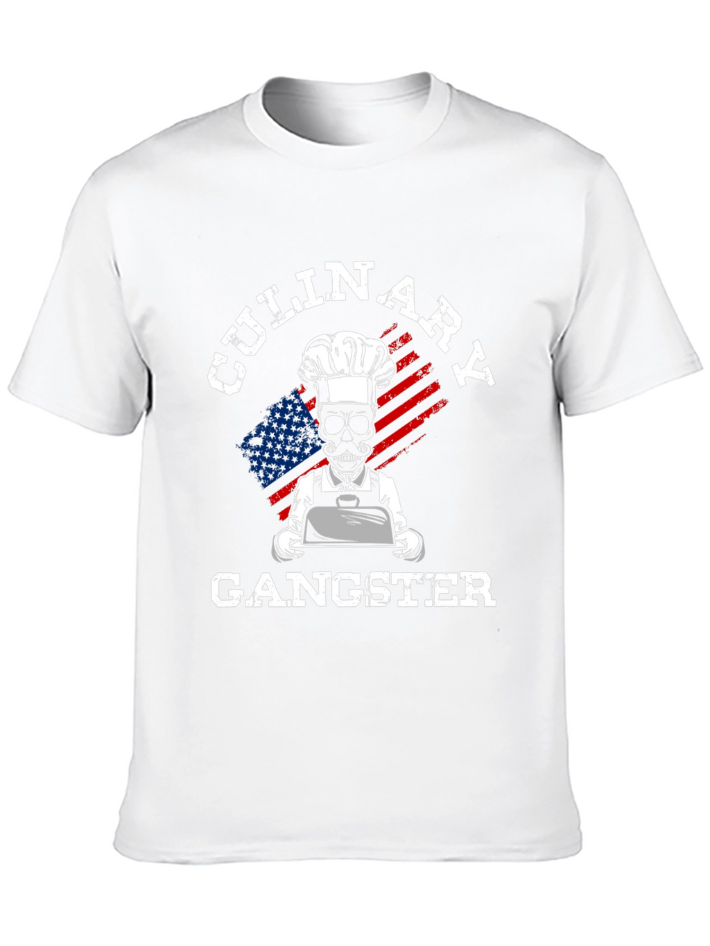 Culinary Gangster T-Shirt - Chef Skull Tee