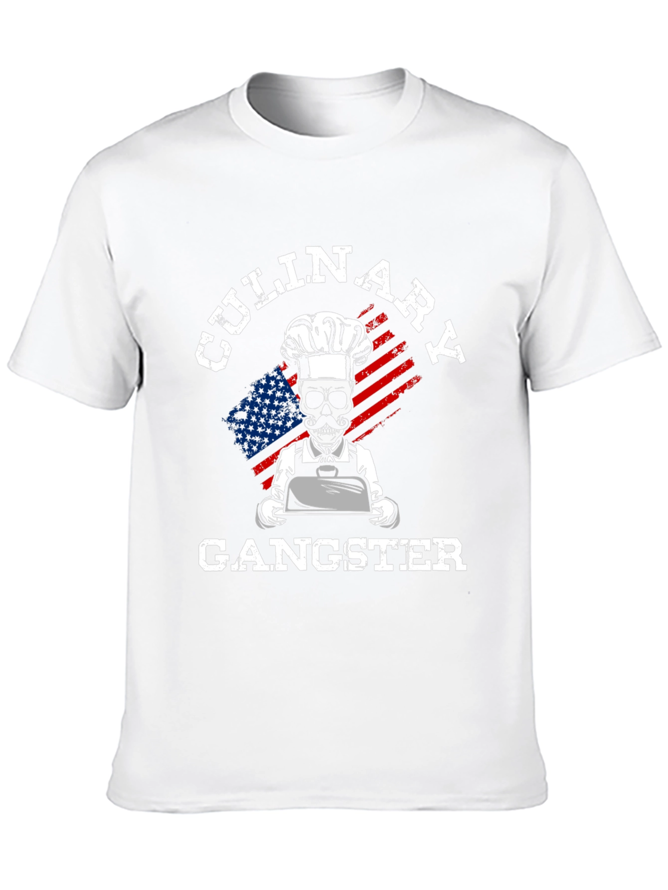 Culinary Gangster T-Shirt - Chef Skull Tee