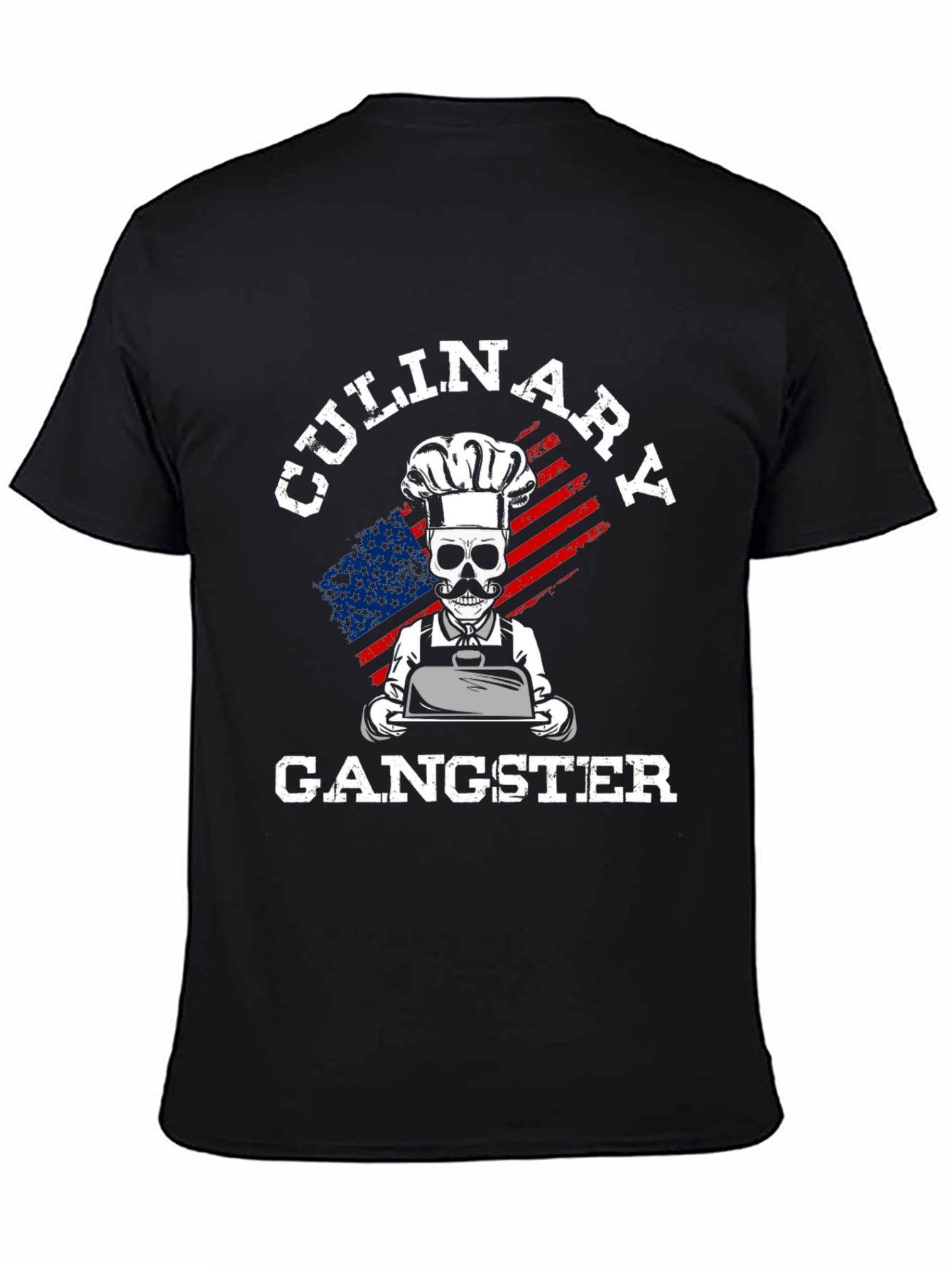 Culinary Gangster T-Shirt - Chef Skull Tee
