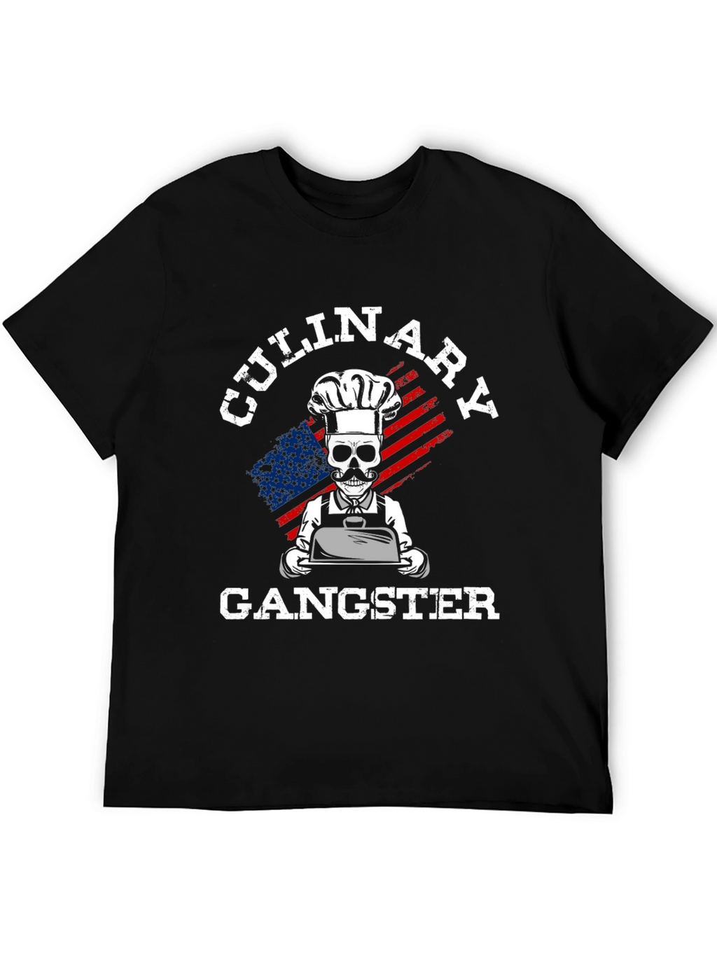 Culinary Gangster T-Shirt - Chef Skull Tee