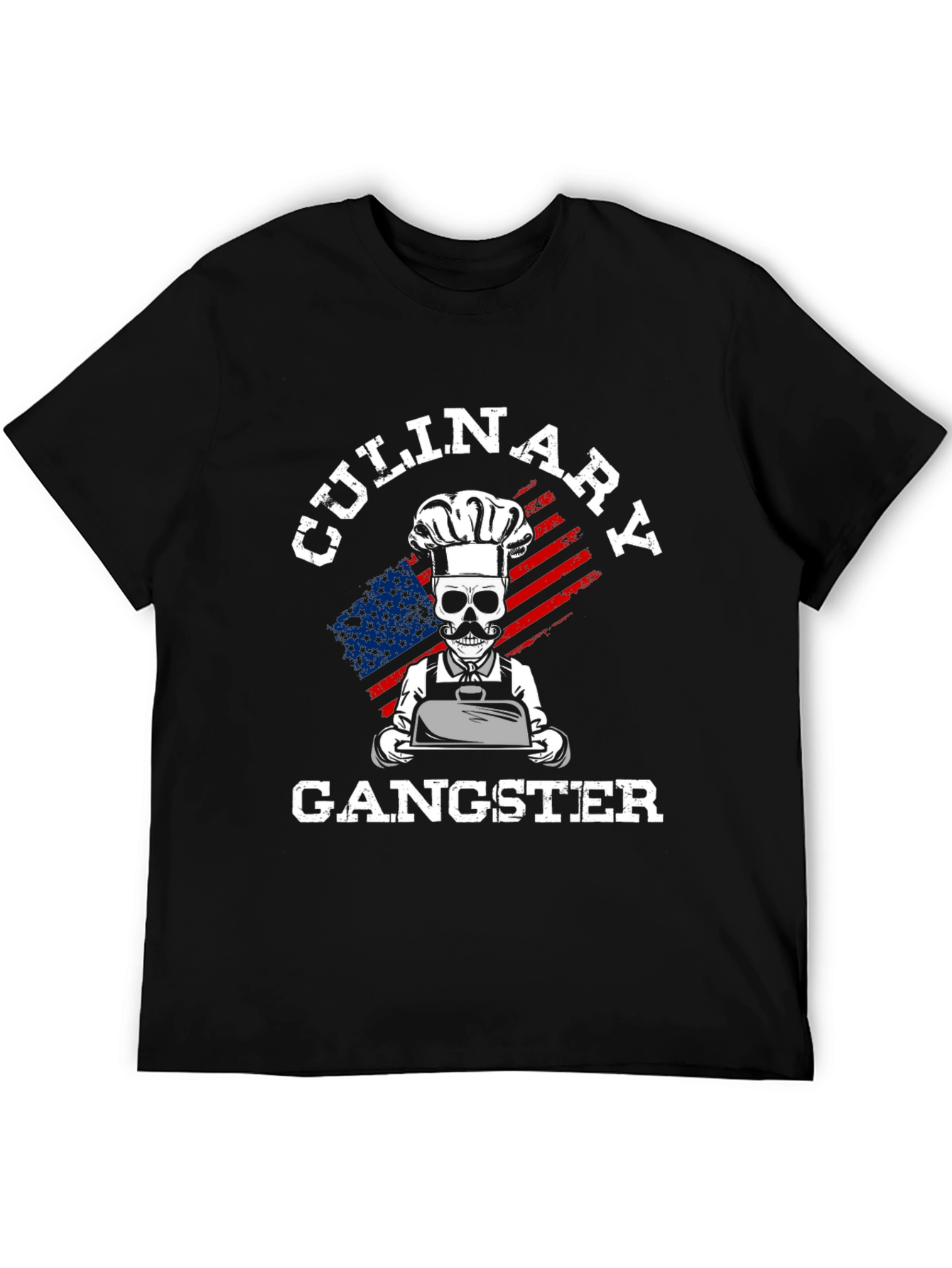 Culinary Gangster T-Shirt - Chef Skull Tee