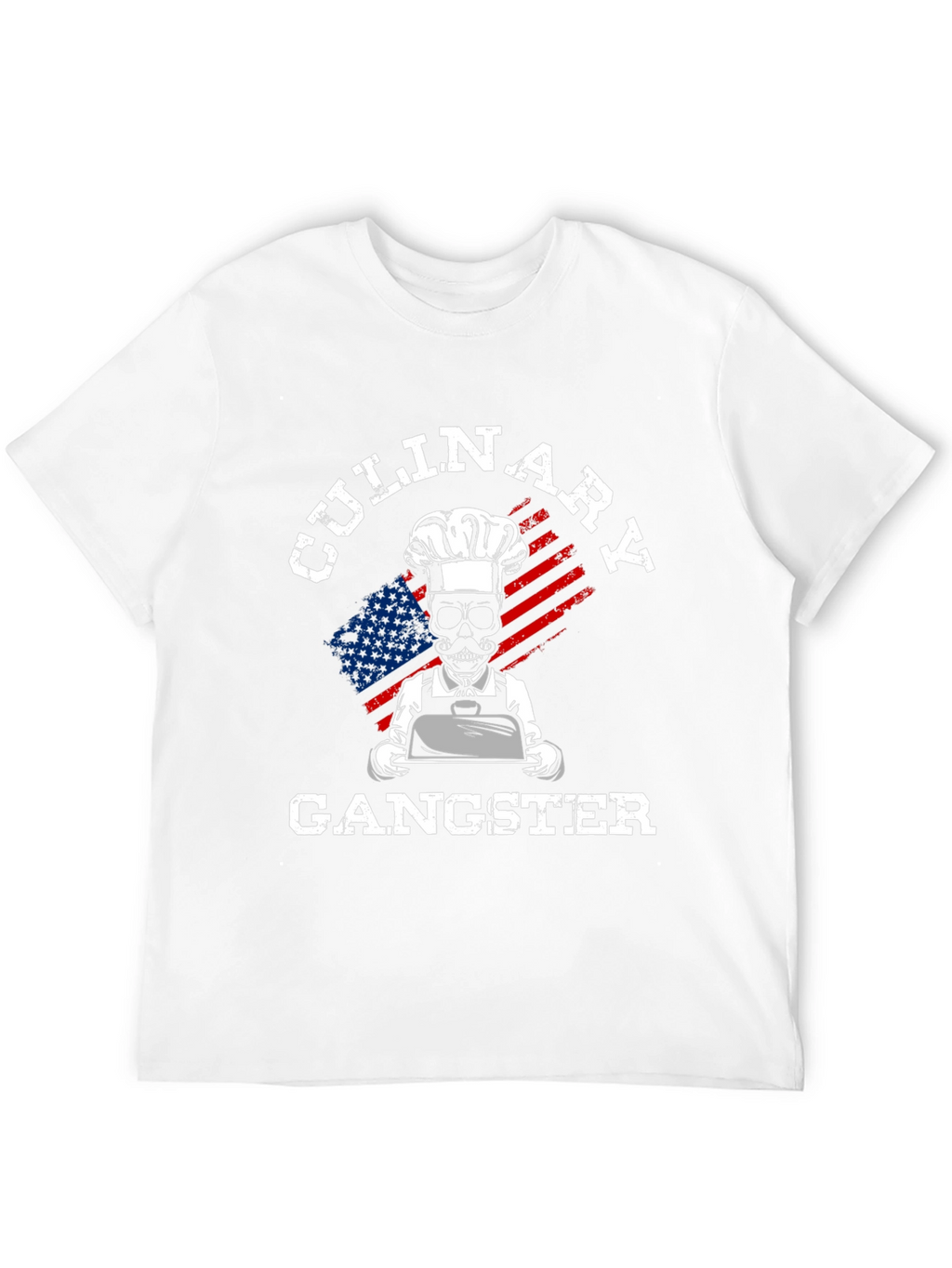 Culinary Gangster T-Shirt - Chef Skull Tee