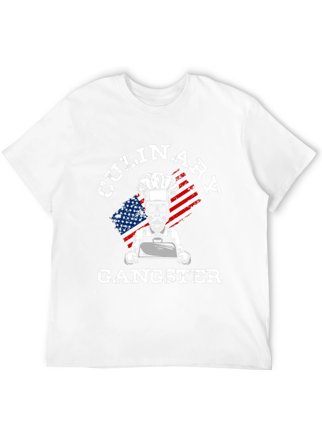 Culinary Gangster T-Shirt - Chef Skull Tee