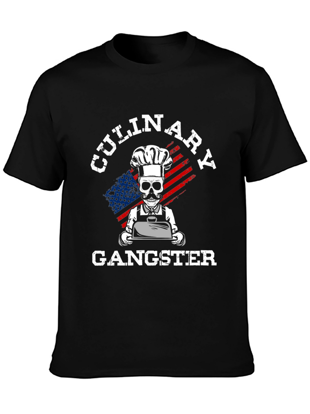 Culinary Gangster T-Shirt - Chef Skull Tee