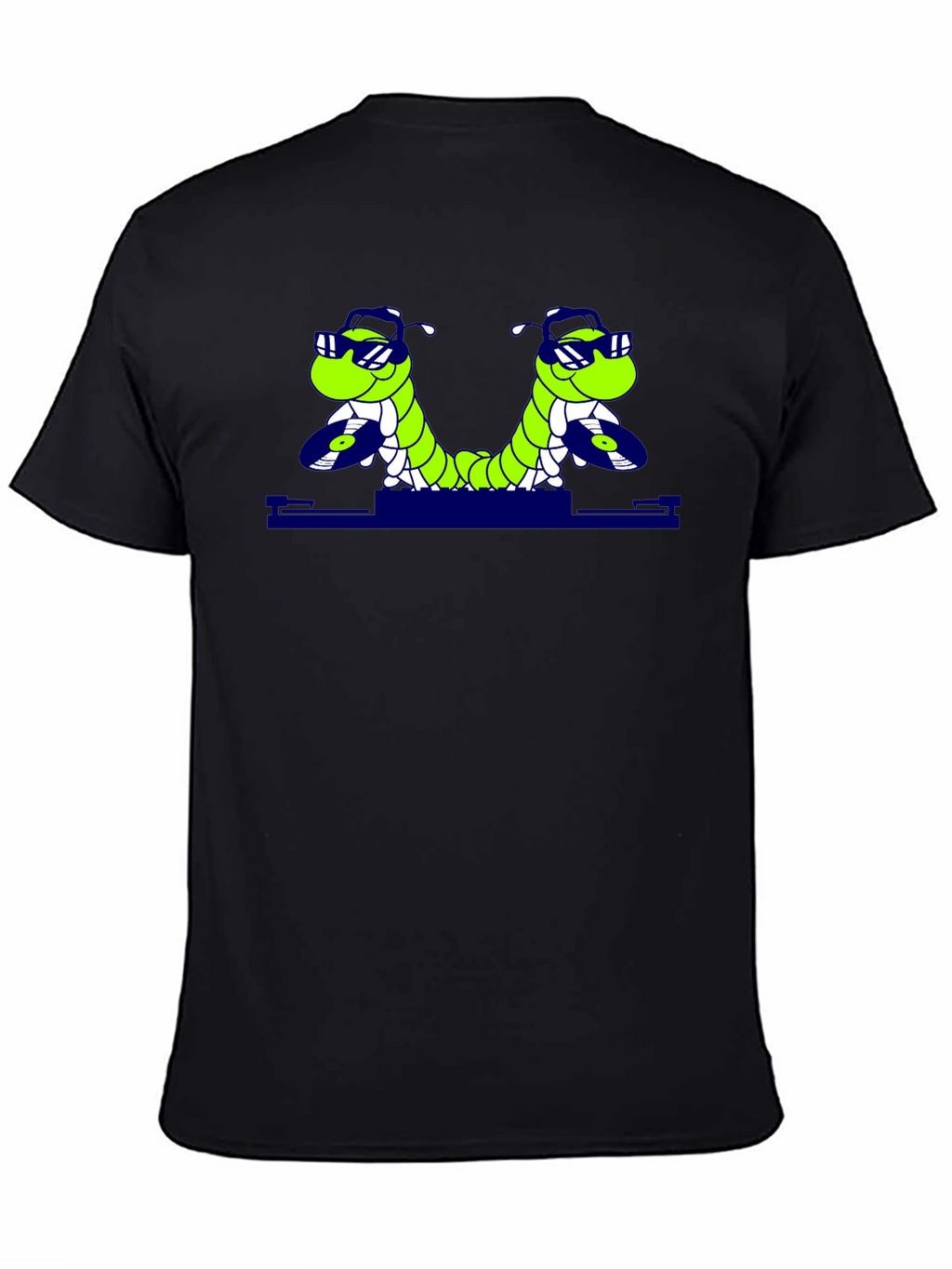 Cool Caterpillar DJ Graphic T-Shirt