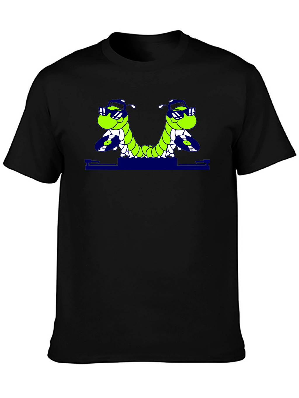 Cool Caterpillar DJ Graphic T-Shirt