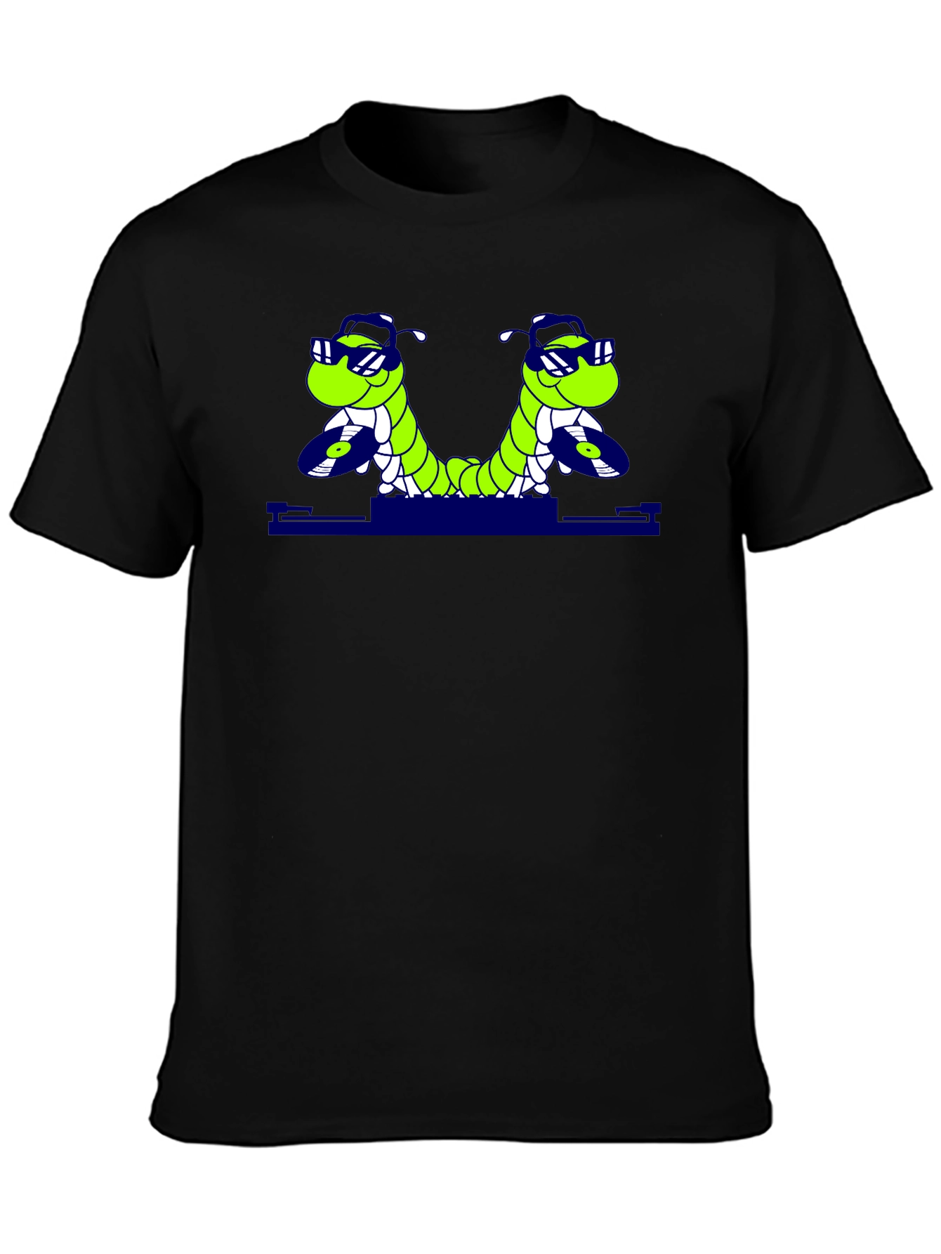 Cool Caterpillar DJ Graphic T-Shirt