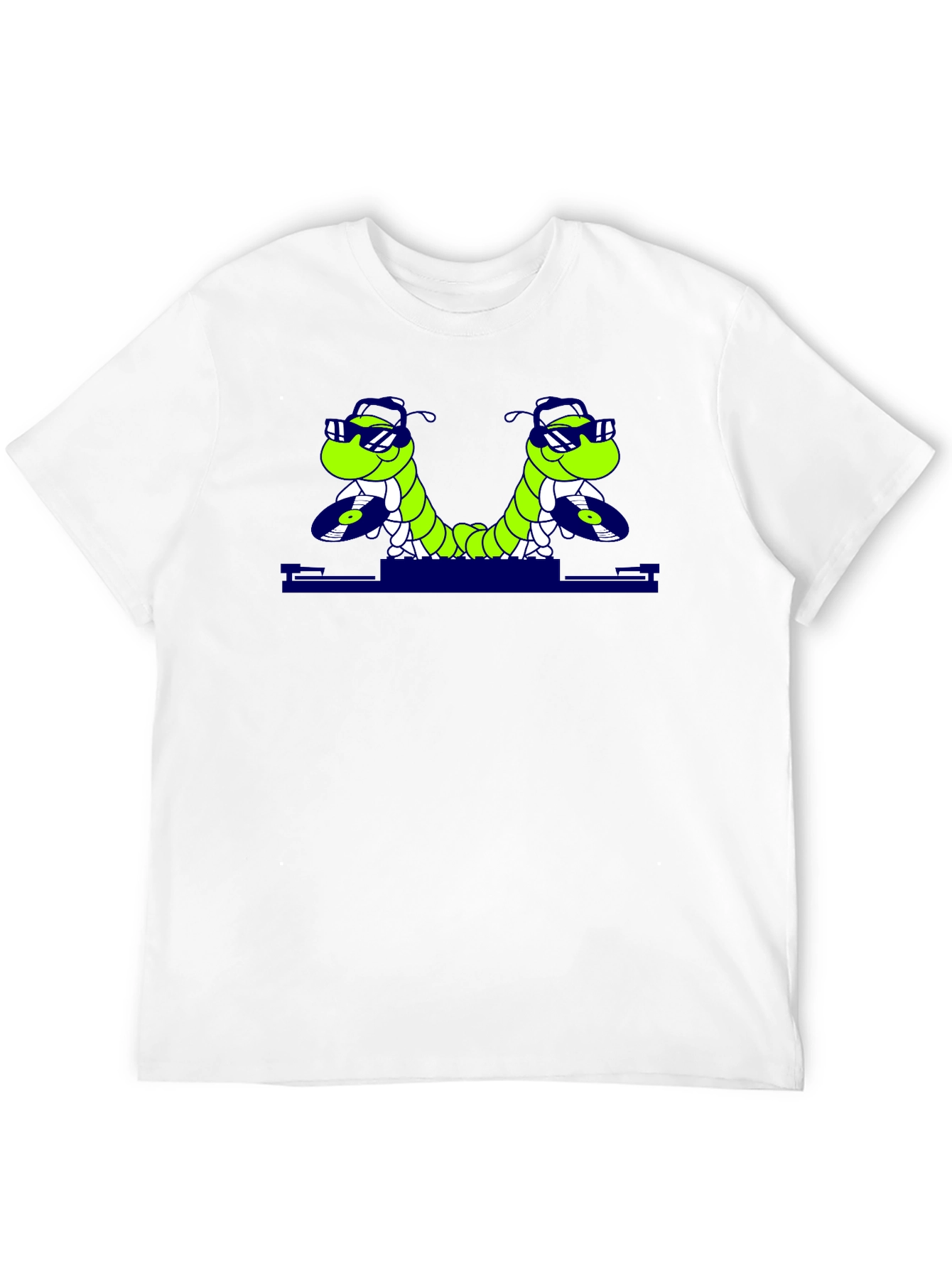 Cool Caterpillar DJ Graphic T-Shirt
