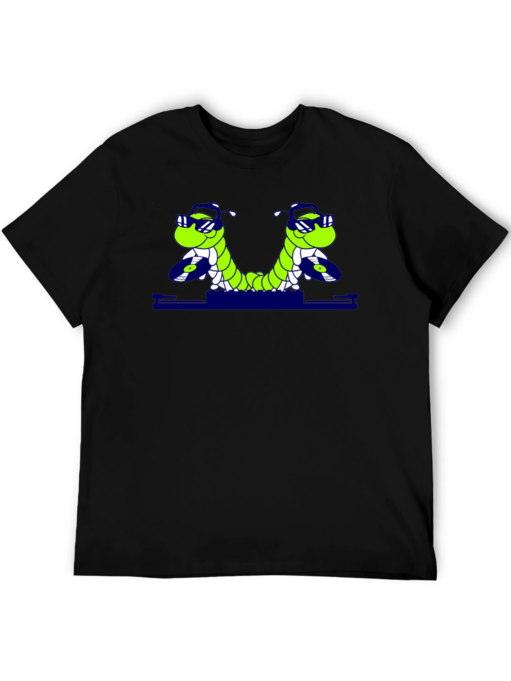 Cool Caterpillar DJ Graphic T-Shirt