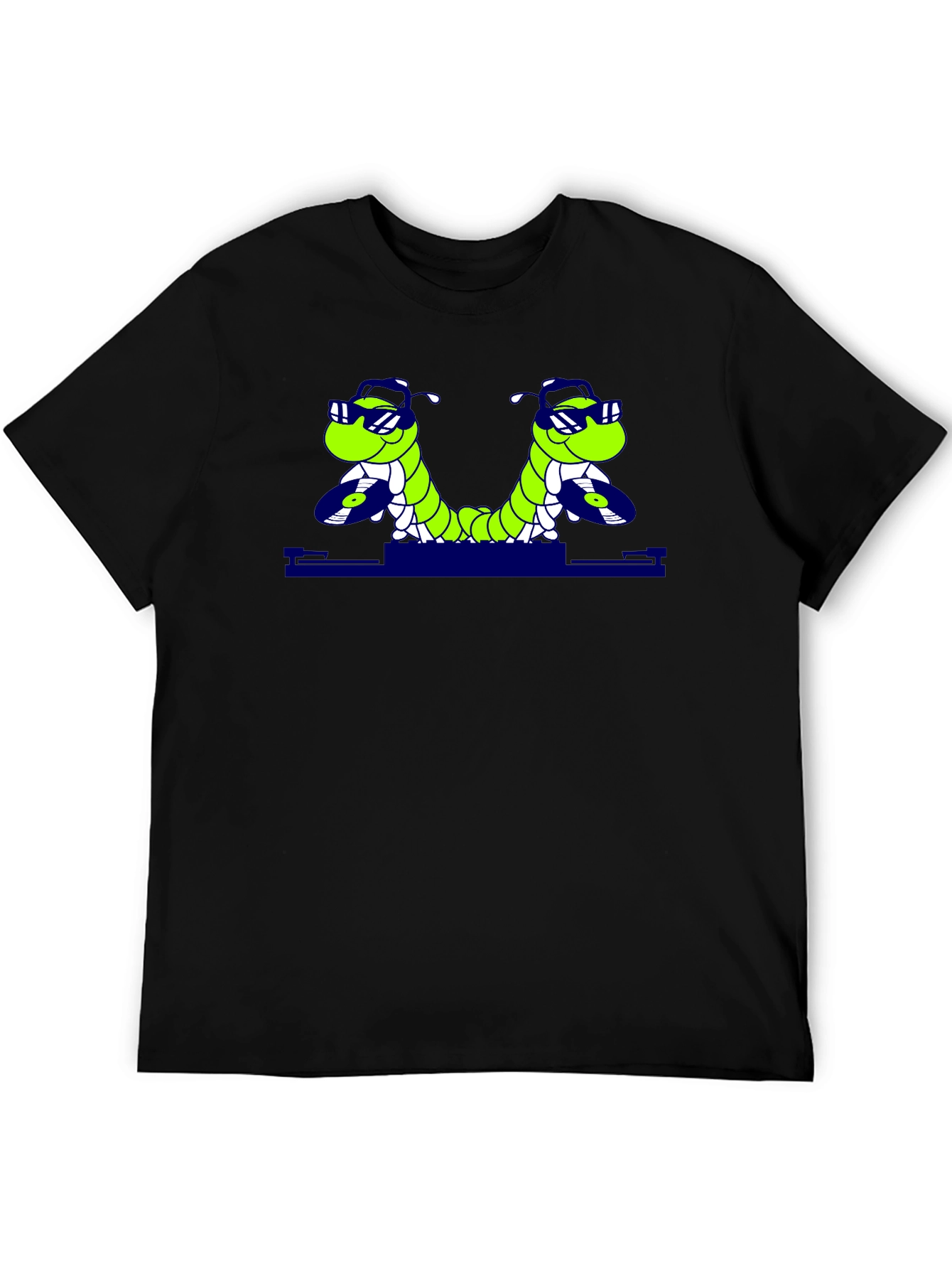 Cool Caterpillar DJ Graphic T-Shirt