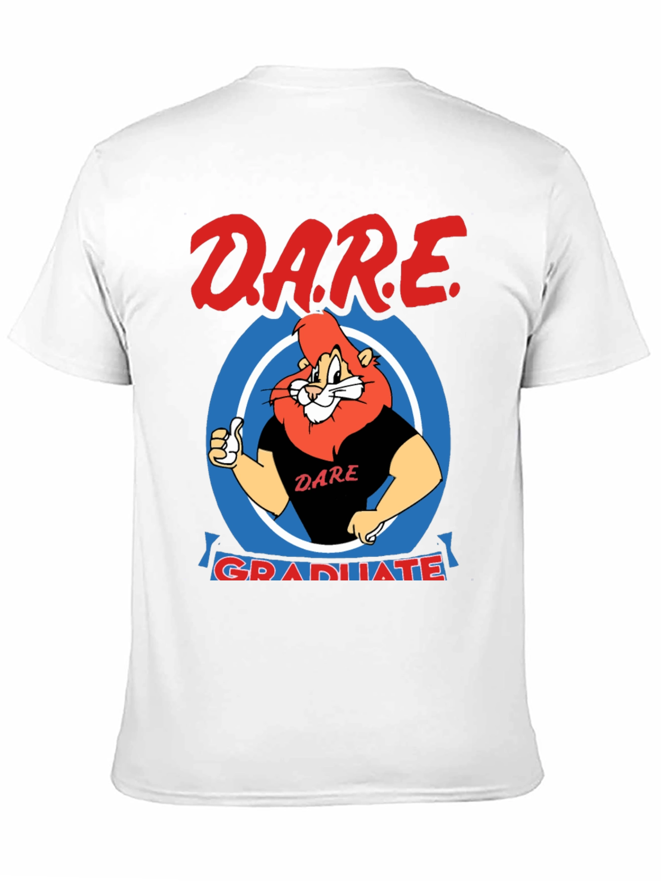 DARE Graduate Lion Black T-Shirt