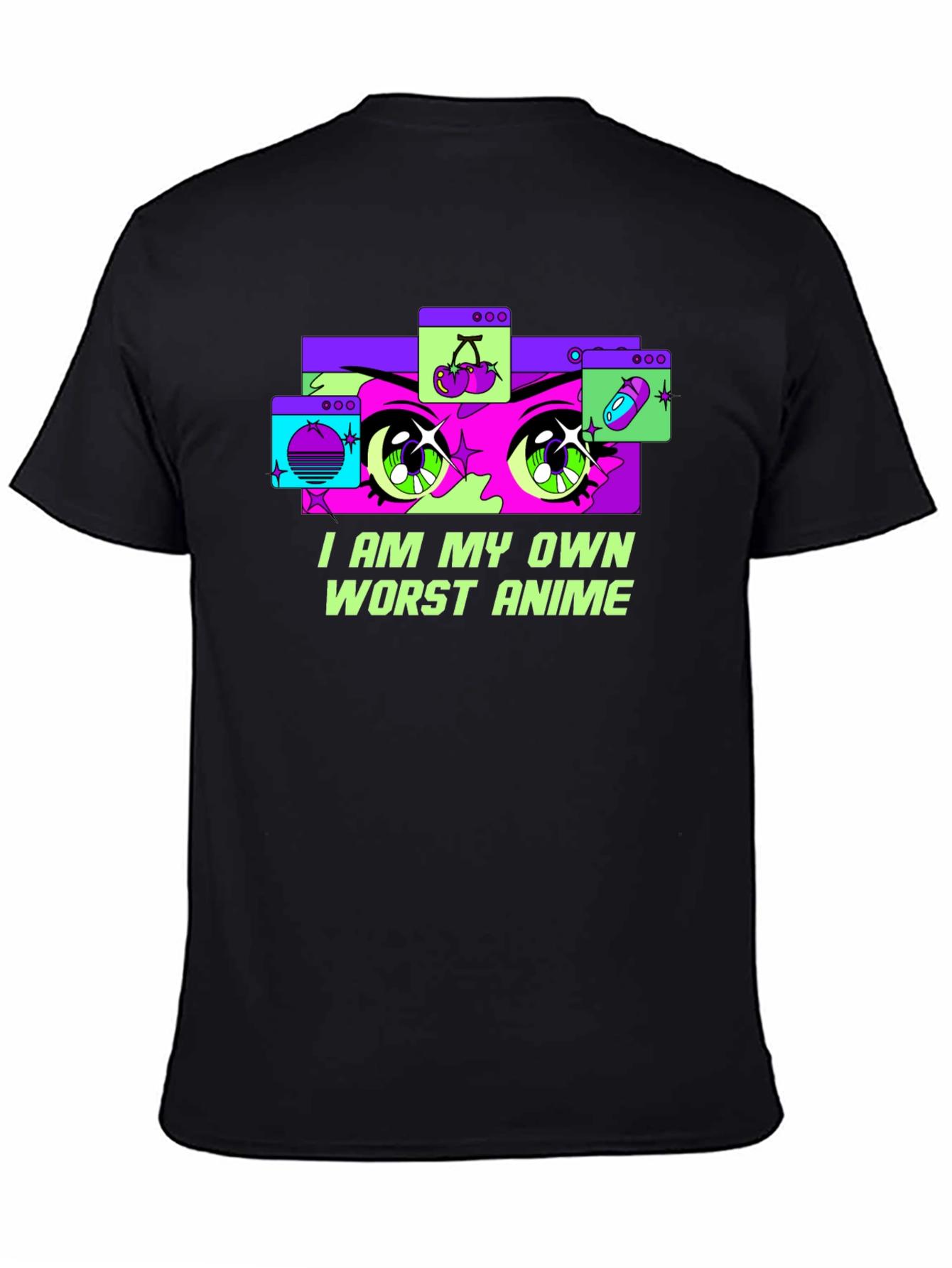I Am My Own Worst Anime Graphic Tee