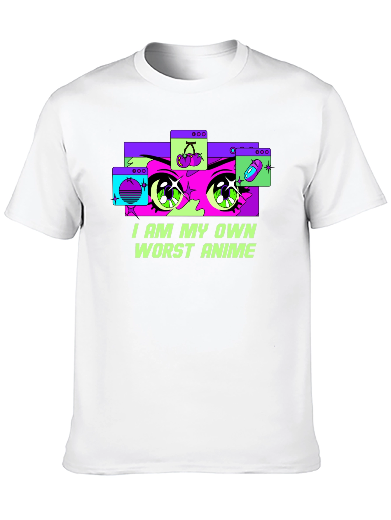 I Am My Own Worst Anime Graphic Tee