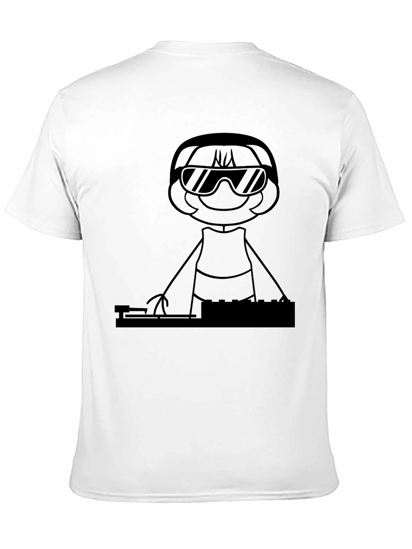 DJ Frog T-Shirt - Cool Cartoon Graphic Tee